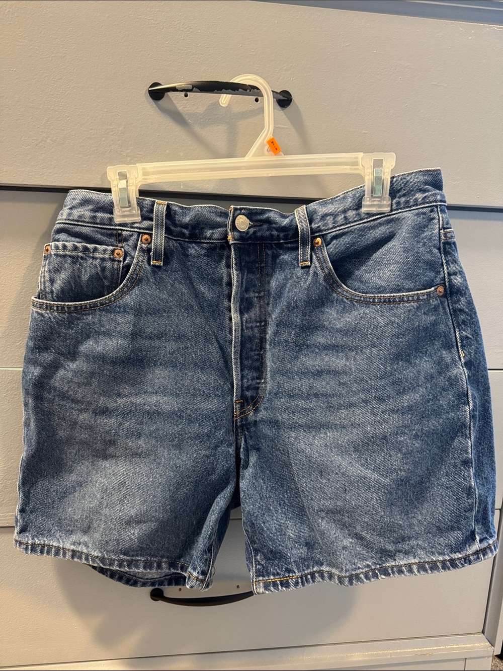 Levi's Medium Blue Denim Shorts